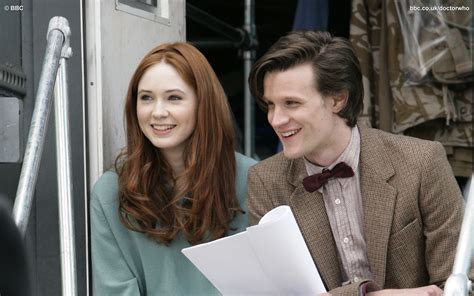 BBC - Doctor Who - Matt Smith and Karen Gillan