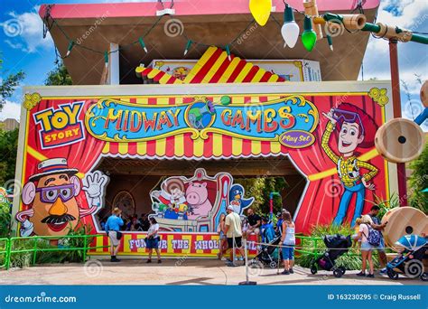 Entrance To Toy Story Mania Ride Editorial Image - Image of hollywood, orlando: 163230295