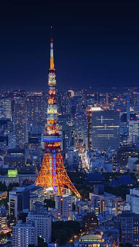 1080P free download | Tokyo Tower Japan, city, tower, night, tokyo, HD phone wallpaper | Peakpx