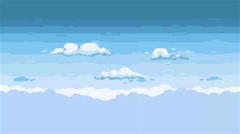 2D Pixel Art Background ( 10 Sky & Cloud ) #2 | 2D Environments | Unity Asset Store | Pixel art ...