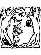 Free Printable Skeleton Coloring Pages For Kids sketch template