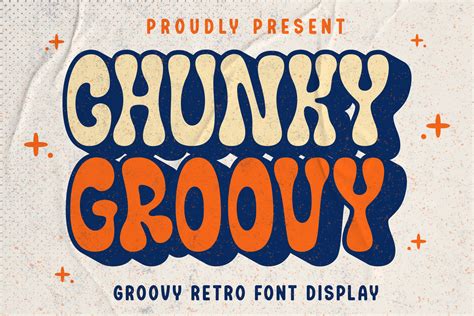 Chunky Groovy Font by Hoperative Design · Creative Fabrica