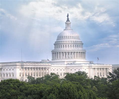 US Capitol dome. stock image. Image of federal, architecture - 148524441