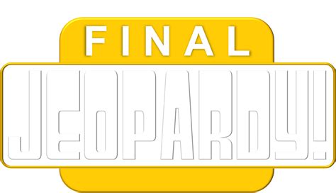 Final Jeopardy! Logo (2000-01) by Dadillstnator on DeviantArt