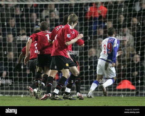 Blackburn Rovers David Bentley scores his second goal Stock Photo - Alamy