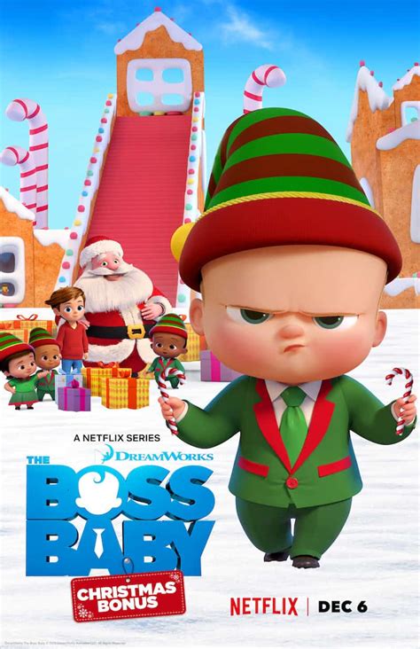 The Boss Baby: Christmas Bonus (2022) - On Netflix - Santa's New Helper ...