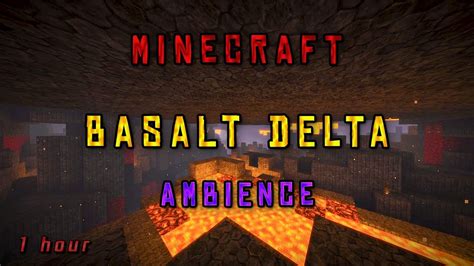 Minecraft Ambience: Nether Basalt Delta [1h] [4K] - YouTube