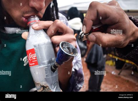 People hold cannabis for building cigarettes during the 420 Cannabis ...