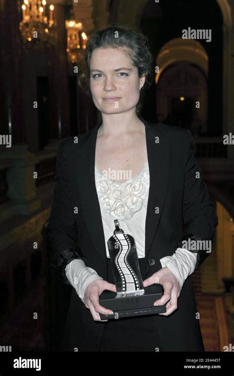 Sarah Biasini posing at the Paris City Hall in Paris, France on April 20, 2009. Louis Garrel and ...