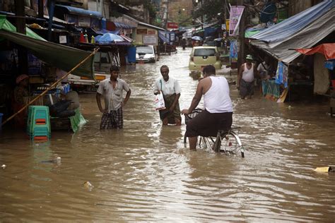 Myanmar floods: President declares state of emergency