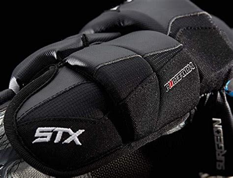 STX HG RX30 13 BK/BK Ice Hockey Surgeon RX3 Glove 13 Black 13 Sports & Fitness Player Equipment