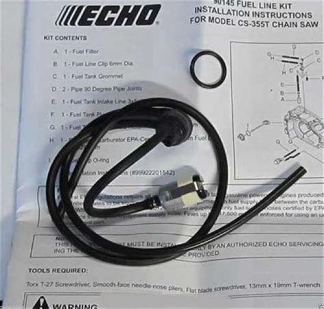 Amazon.com : Echo 90145BP RePower Fuel System Kit for Echo Chainsaw CS ...
