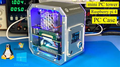 mini pc raspberry pi 4 case - YouTube