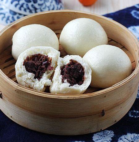 Red Bean Buns | Red bean bun recipe, Chinese dessert, Food