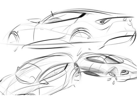 Industrial design sketching – How to draw ellipses - Car Body Design