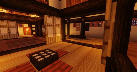 Minecraft Japanese House Interior