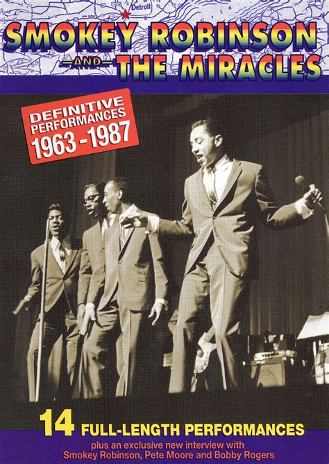 Smokey Robinson and The Miracles: The Definitive Performances 1963-1987 - | Synopsis ...