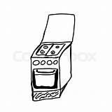 M/coloring Pages Gas Stove Coloring sketch template
