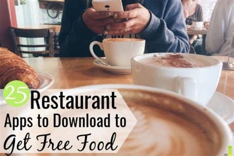 Free Food Apps: 25 Restaurants Giving Away Free Food - Frugal Rules