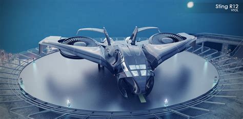 Sting - R12 VTOL Aircraft concept on Behance | Aircraft design, Aircraft, Aerospace design