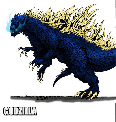 Godzilla Redesign by kaijugroupie84 on DeviantArt