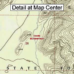 Amazon.com : USGS Topographic Quadrangle Map - Coolin, Idaho (Folded/Waterproof) : Outdoor ...