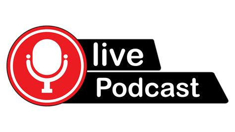 Live Podcast PNG Logo with Transparent Background Apple, Anchor Icons ...