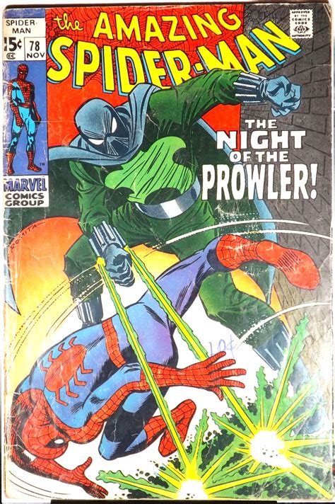 AMAZING SPIDER-MAN #78 VG 1969 1st Appearance Hobie Brown Prowler Marvel MCU | Comic Books ...