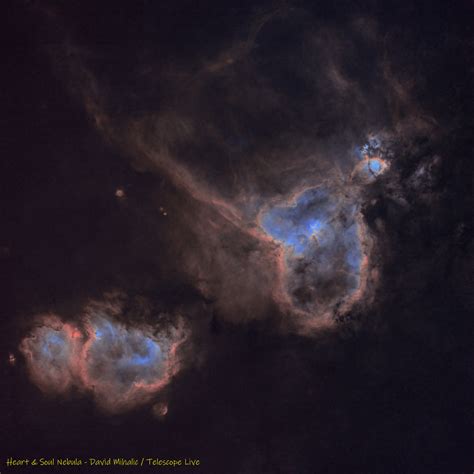 Heart & Soul Nebula | Telescope Live