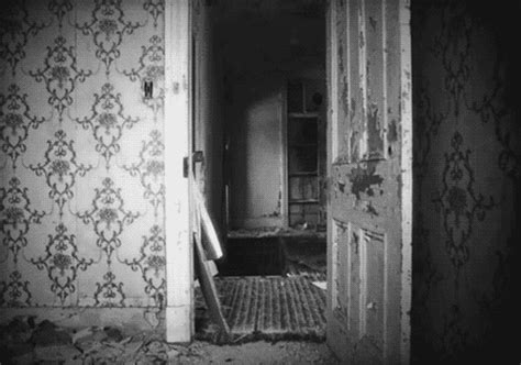 This is a spooky GIF! | Scary, Creepy ghost, Scary places