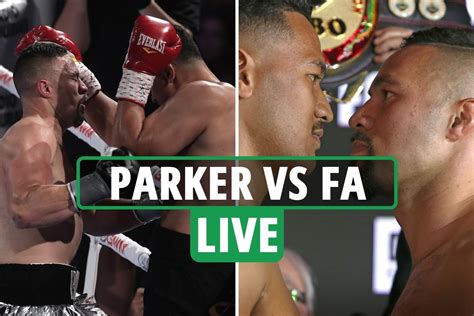 Joseph Parker vs Junior Fa LIVE RESULTS: Parker CONTROVERSY in NZ's biggest fight in history ...