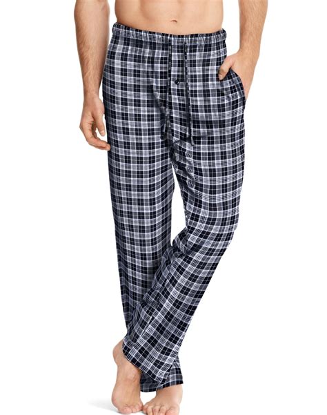 Hanes Men's ComfortSoft® Cotton Printed Lounge Pants 01000/01000X ...