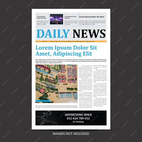 Free 4 Sample Newspaper Front Page In Ms Word Pdf Psd In 2021 Newspaper ...