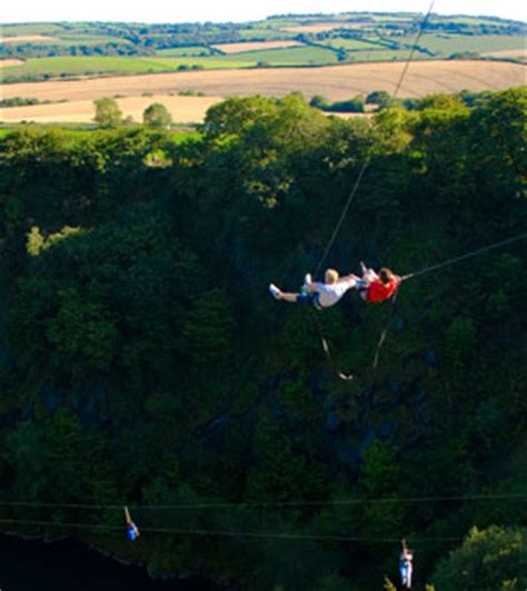 Giant Swing In Cornwall - Adrenalin Quarry