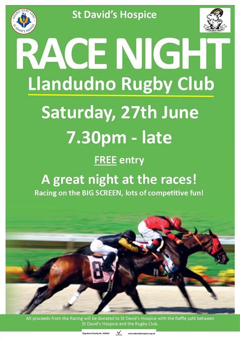 Race Night #Llandudno | Fundraising Event