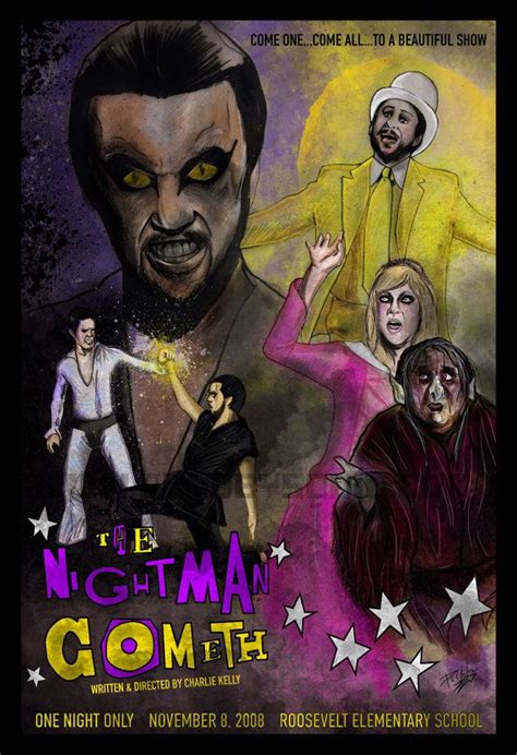 It's always sunny in Philadelphia The Nightman Cometh Musical 13 x 19 ...