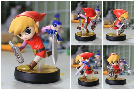 Custom Red Toon Link Amiibo by PixelCollie on DeviantArt