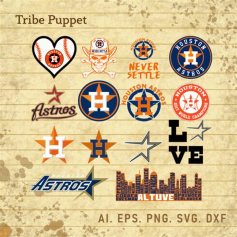 Houston Astros Logo Vector Set - MasterBundles