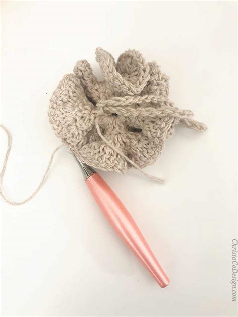 How to Crochet a Loofah a Tutorial - ChristaCoDesign