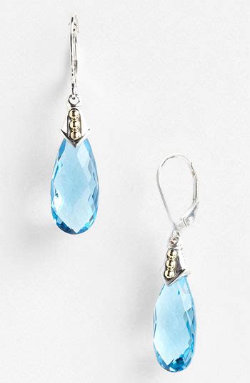 Lagos Prism Teardrop Earrings Silver Blue Topaz, $895 | Nordstrom ...