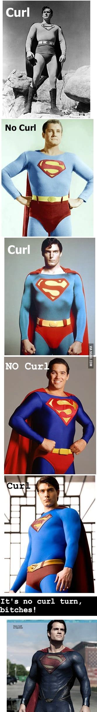 No curl this time! | Funny superman, Superman pictures, Superman