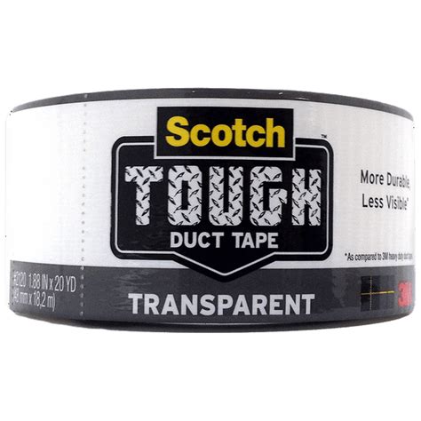 Scotch Tough Duct Tape - Transparent - Walmart.com - Walmart.com