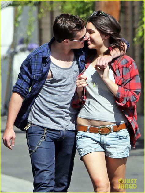 Josh Hutcherson & Claudia Traisac Kiss After Motorcycle Ride! [HQ] - Josh Hutcherson Photo ...