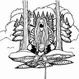 Coloring Page Man With Long Hair And Headphones Sitting On A Porch  sketch template