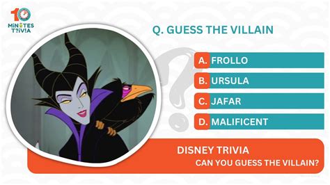 Guess The Disney Villains | Disney Quiz - YouTube