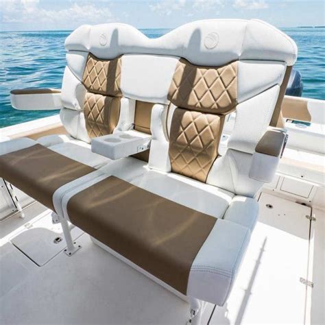 245CC Deluxe Helm Seating w/ Folding Bolsters & Armrests | Boat ...