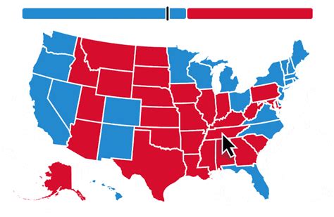 2020 Election Projection Map