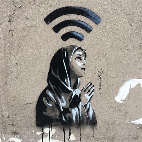 ray for a signal | Streetart, Kunst, Banksy