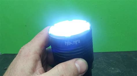 10,000 Lumen LED Flashlight - YouTube