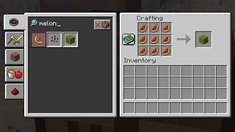 What are glistering melons used for in Minecraft?